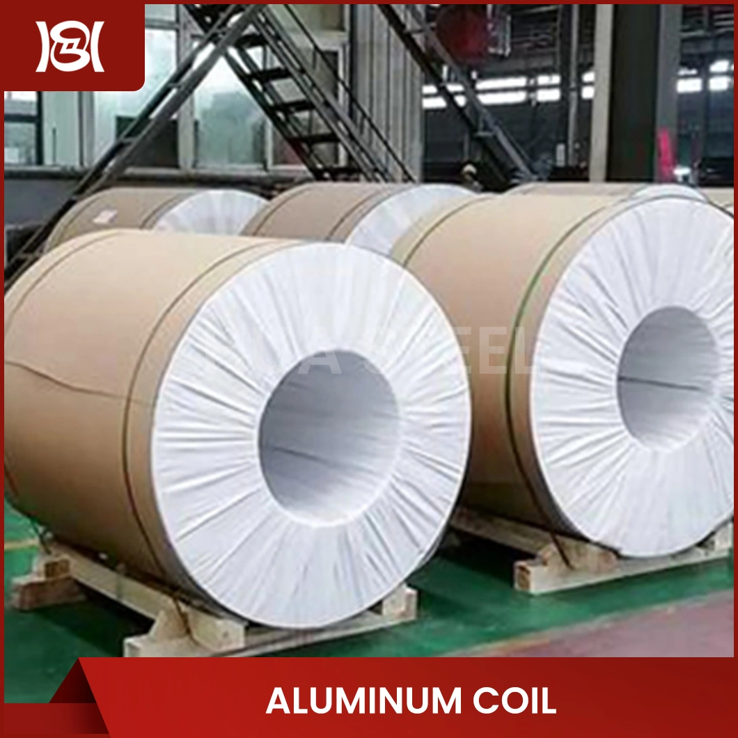 5082 6082 5056 Brush Surface Aluminum Coating Coil 1.5mm 2mm Thickness 3003 Aluminum Coil Manufacrurers H18 T4 Aluminum Coil with Polykraft