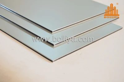 Compuesto de aluminio de chapa de aluminio cepillado decorativo